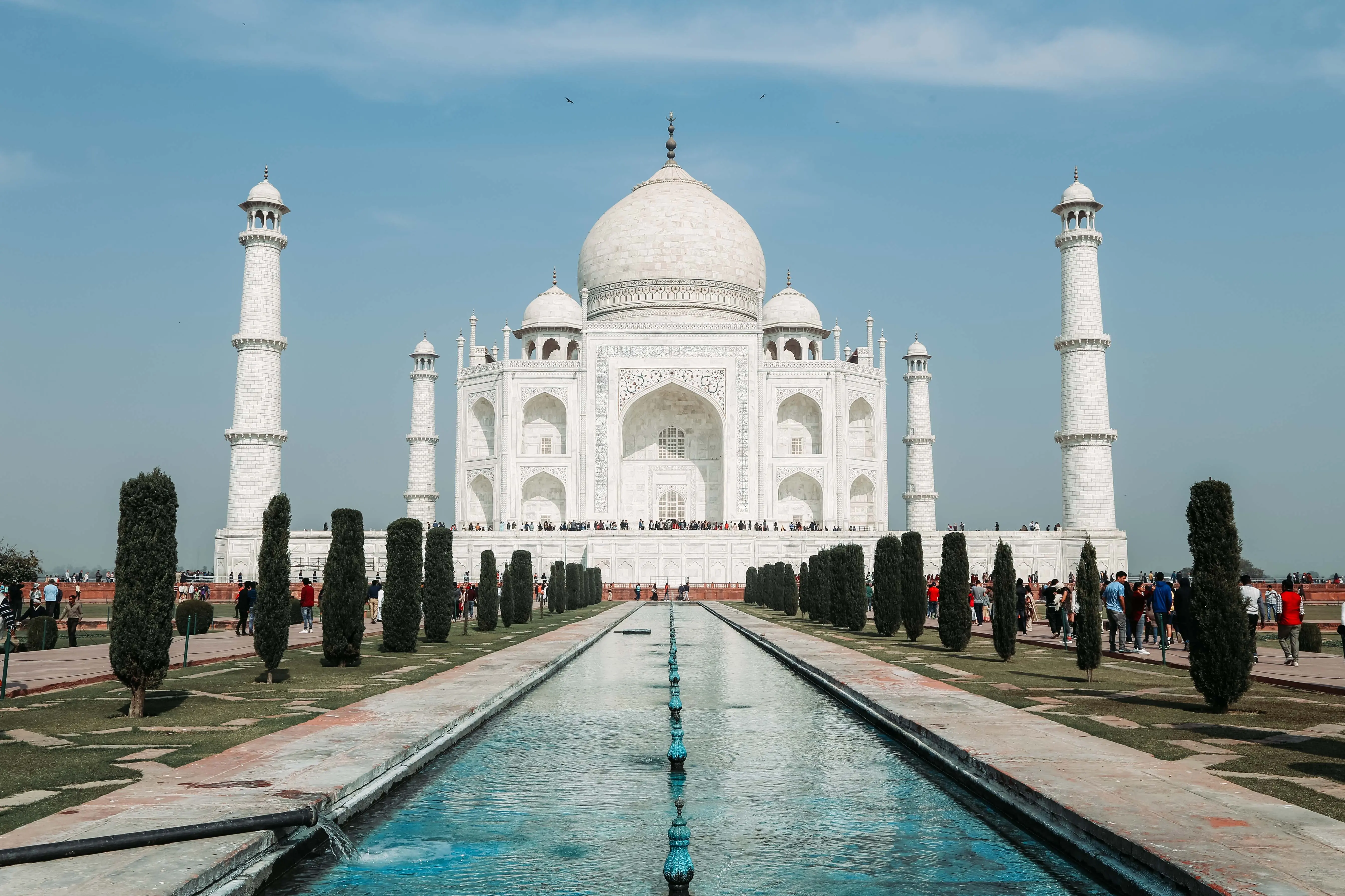 bannière d'accueil de l'Inde